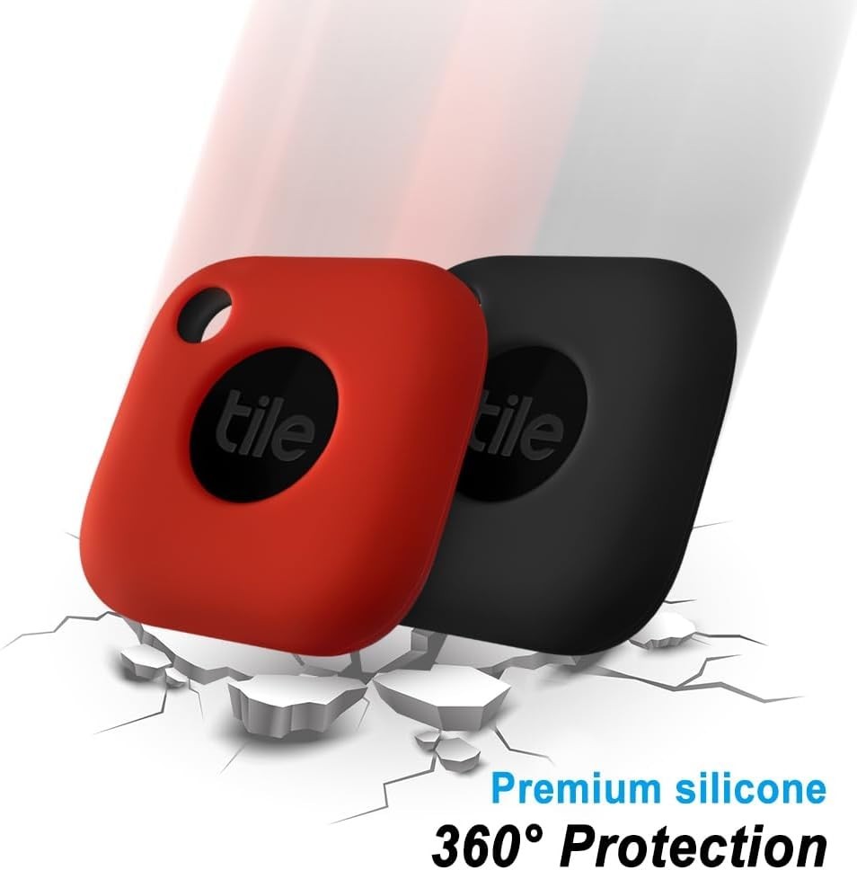 Soft Silicone Case for Tile Mate 2022 & 2024 - Lightweight and Shockproof 2 Pack