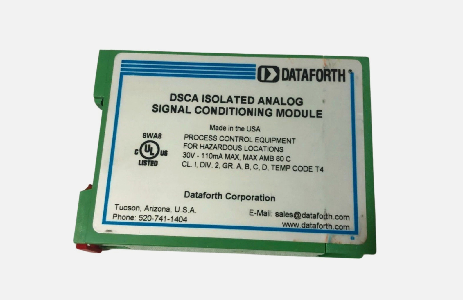 Dataforth DSCA39-07  Isolated Signal Conditioning Module