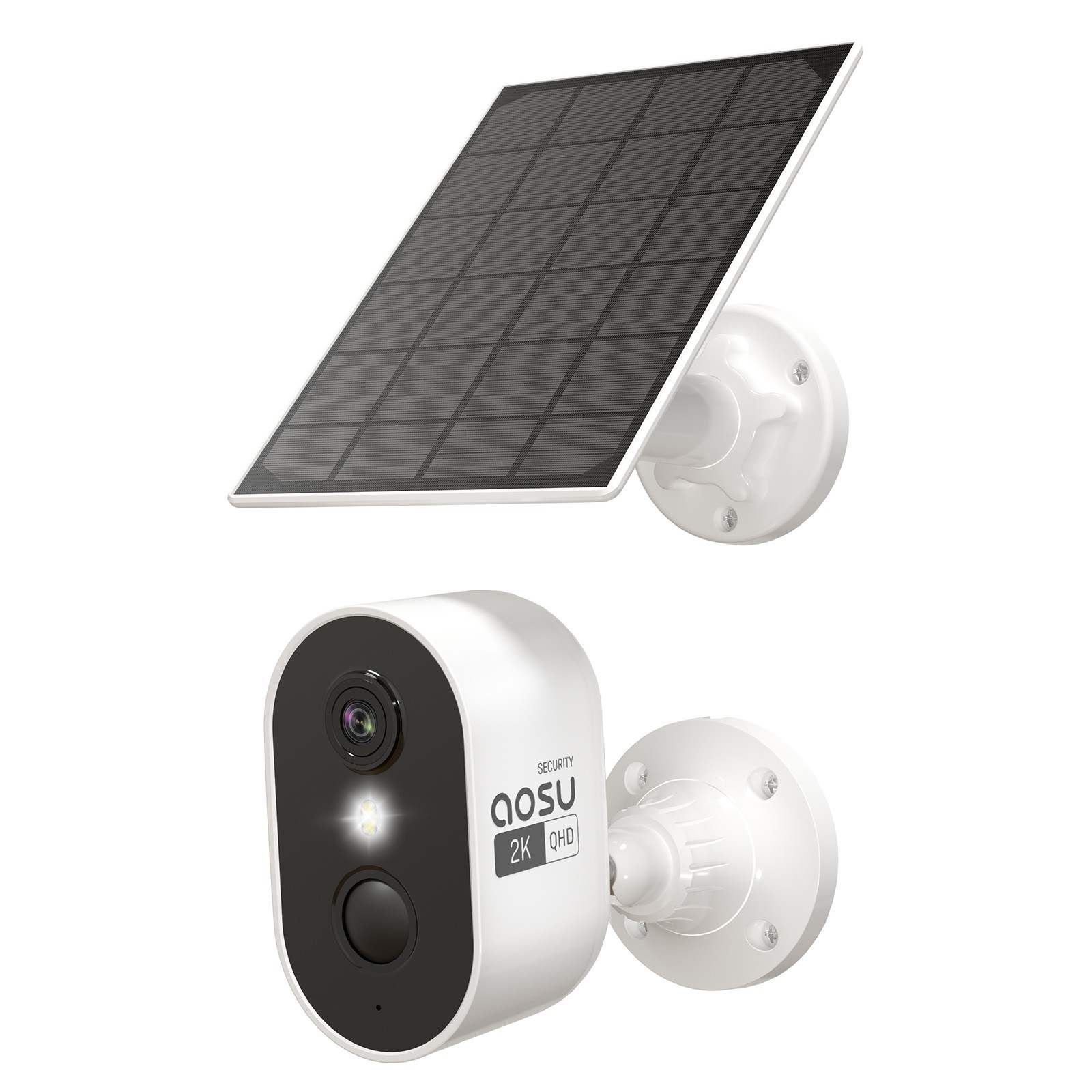 Aosu 3MP Solar Camera Outdoor Wireless WiFi Camera for Home Surveillance-NEW