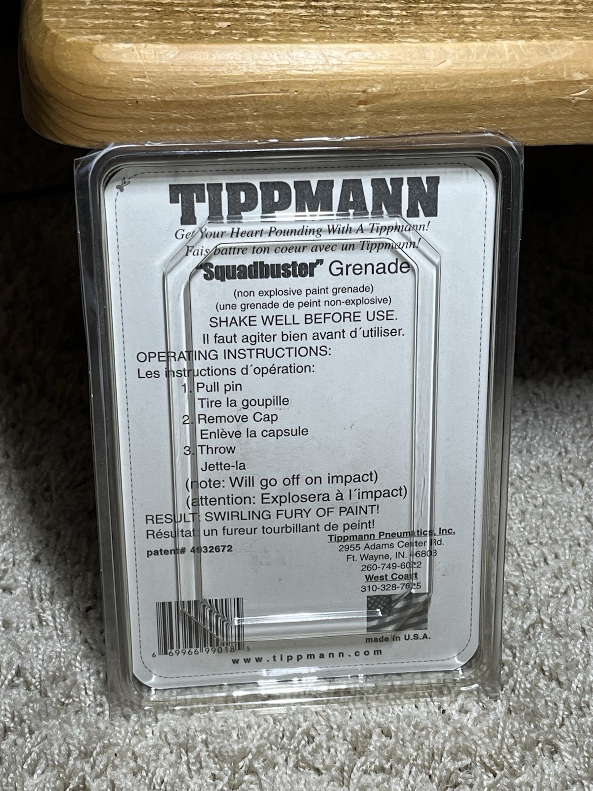 Tippman Squadbuster Paintball Gernade
