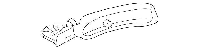 Genuine Honda Quarter Panel Trim Panel Bracket 84605-TF5-003ZA