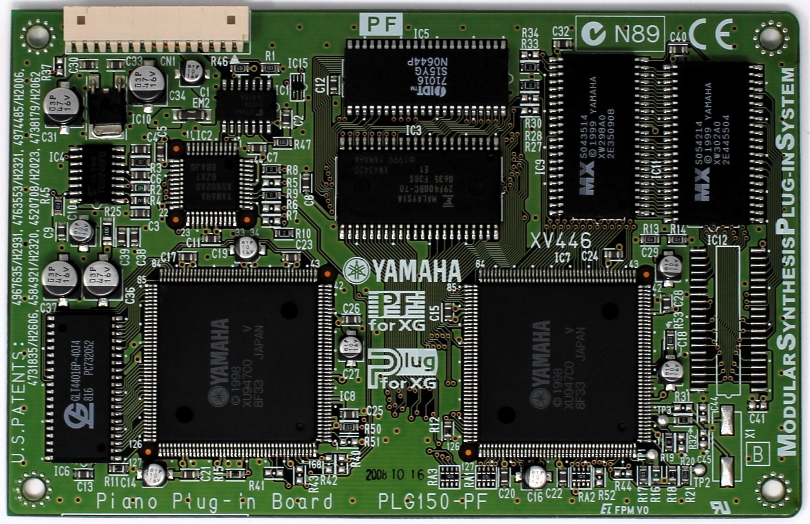 Yamaha PLG150-PF Piano Plug In Board Expansion Board For MU2000 MOTIF Etc