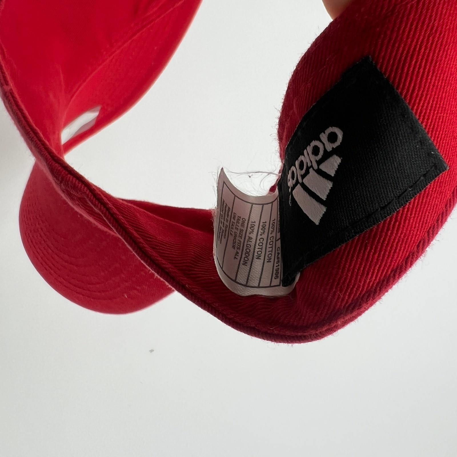 Adidas NC State Wolfpack Visor Red Hat Cap One Size Golf