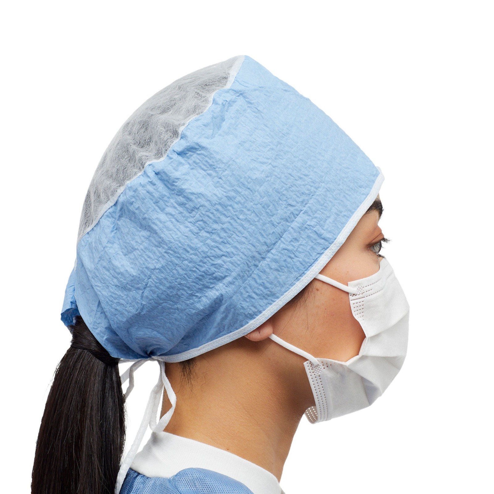 McKesson Blue Surgeon Cap One Size Disposable 16-SC2 100 per Box