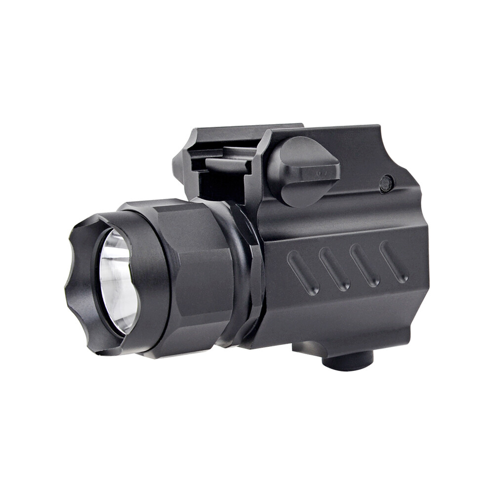 Compact LED Tactical Gun Light Weapon Light Rail Mounted For Glock 17 Picatinny