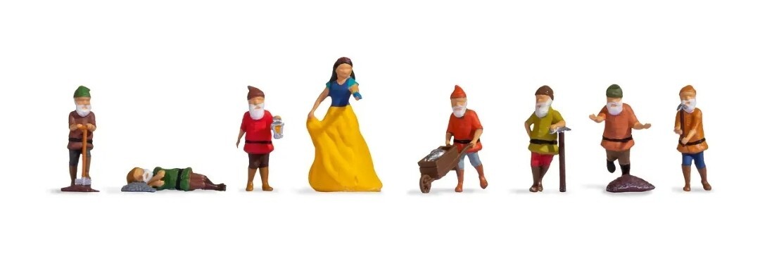 Noch Snow White And The Seven Dwarves 15803 H0 SCALE