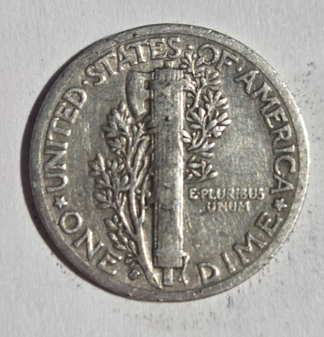 1936 S Mercury Dime
