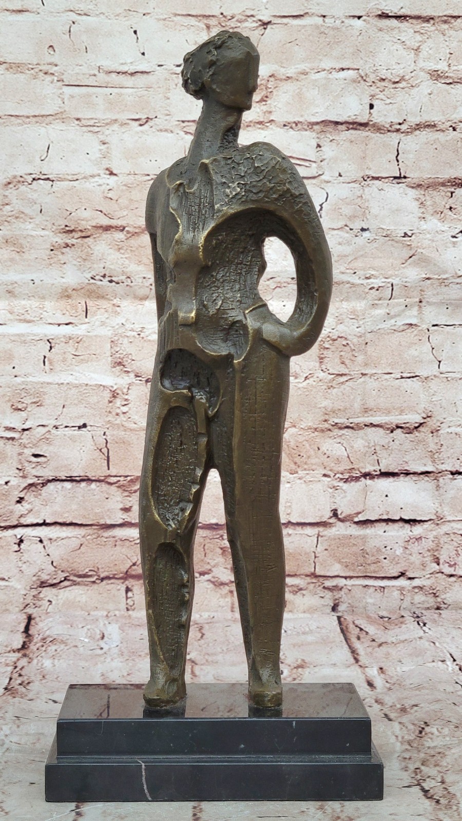Bronze Female Girl by Salvador Dali Hot Cast Hand Made Masterpiece Figurine Art