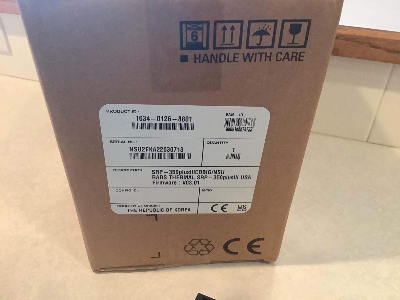 Bixolon SRP-350PLUSIIICOSG Thermal Printer - Black