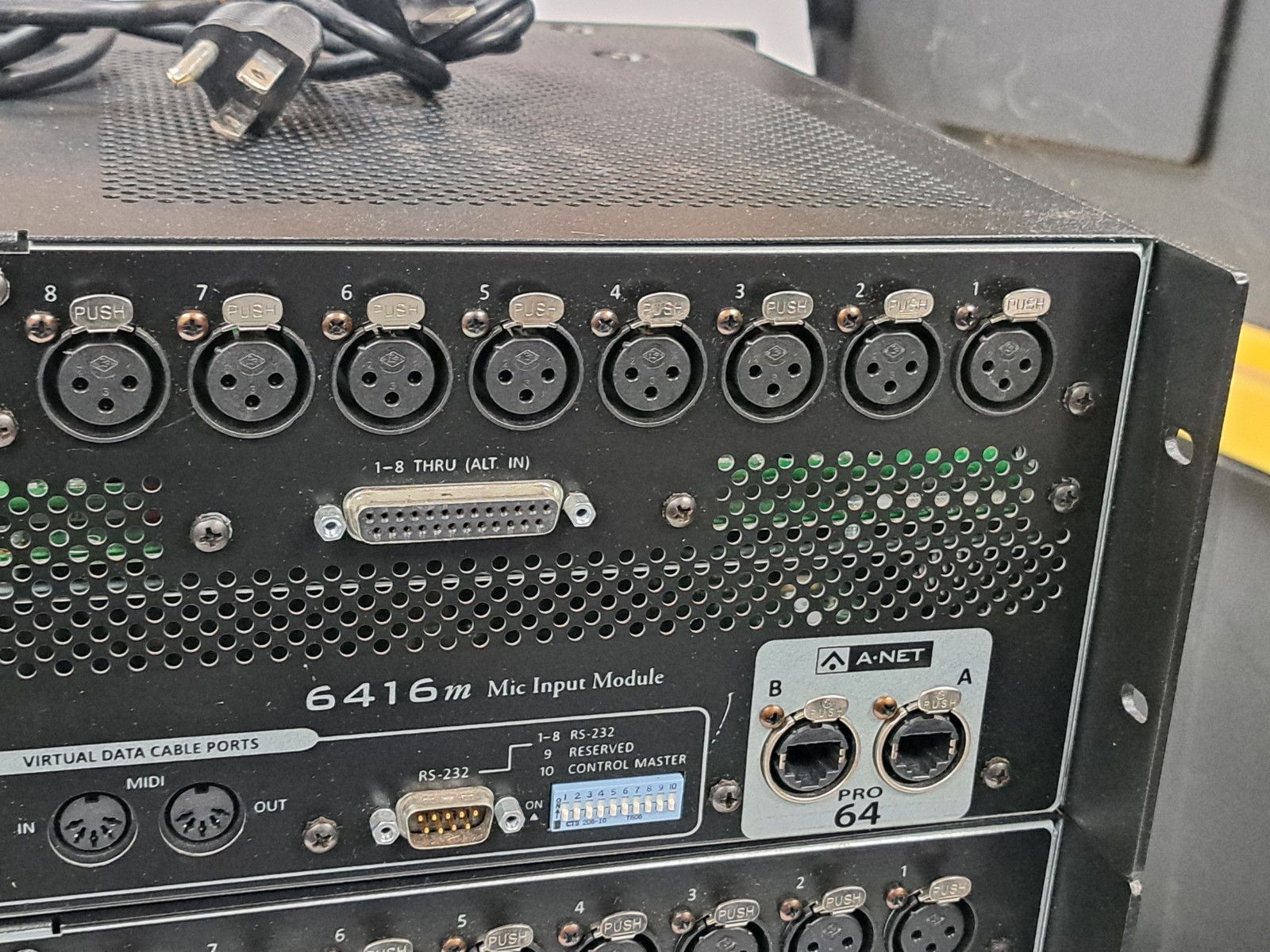 Aviom 6416m 16-Channel Mic Input Module