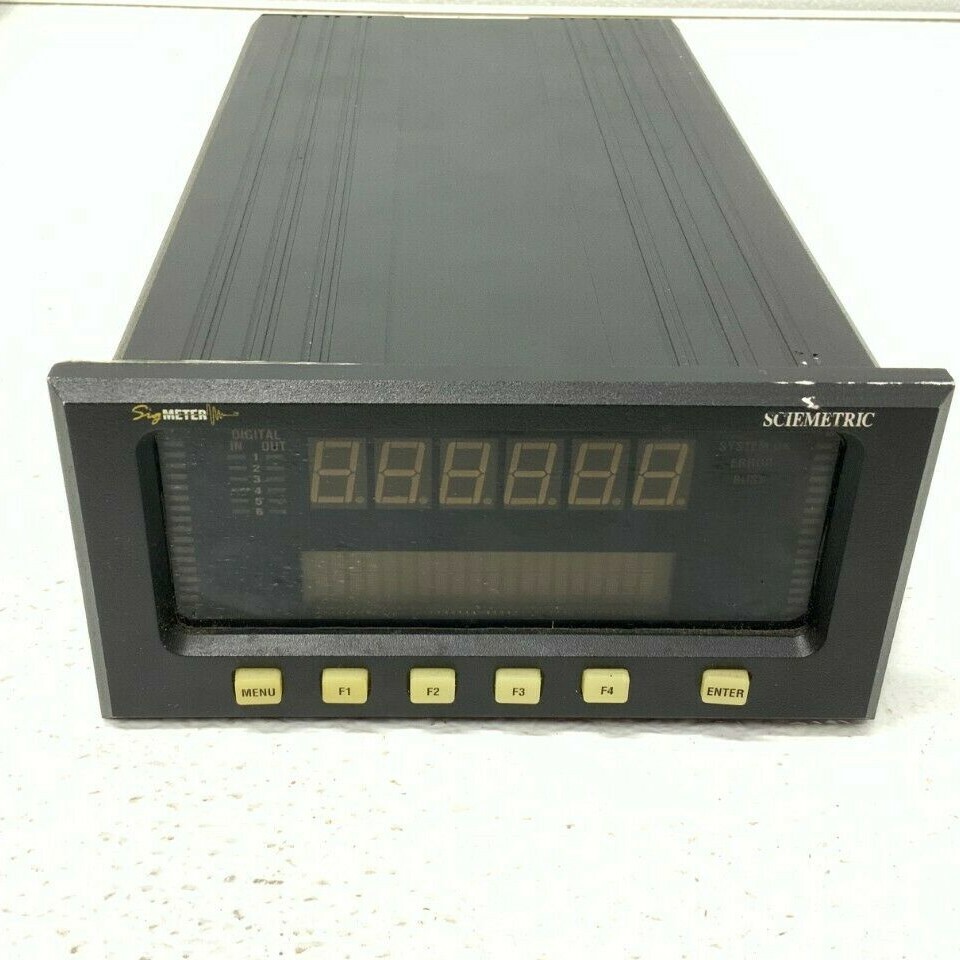 SC AS-IS Sciemetric Instruments 1101 Process/Control Sigmeter 120VAC 60Hz 43C