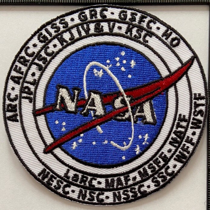 NASA ALL CENTERS COLLECTOR PATCH - 3.5”