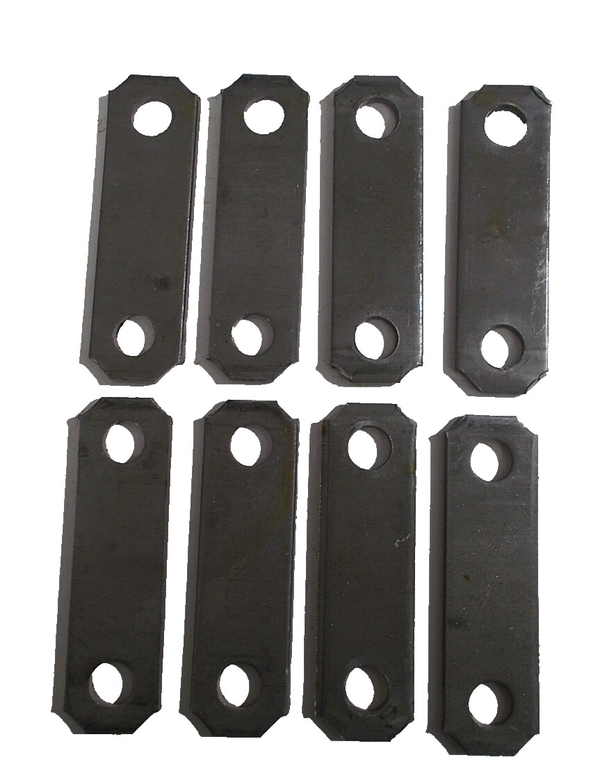 8- Shackle Link Strap 3.125" on Center Trailer Leaf Spring Axle fits Dexter ALKO