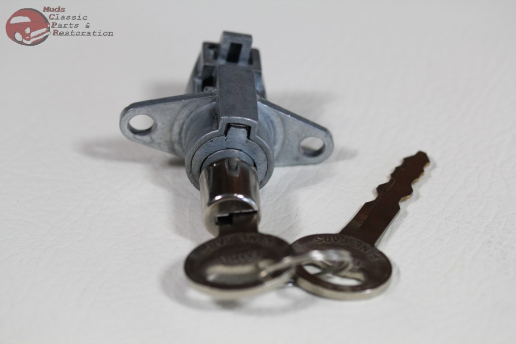 67-68 Mustang Ford Interior Glovebox Storage Compartment Lock Cylinder With Keys