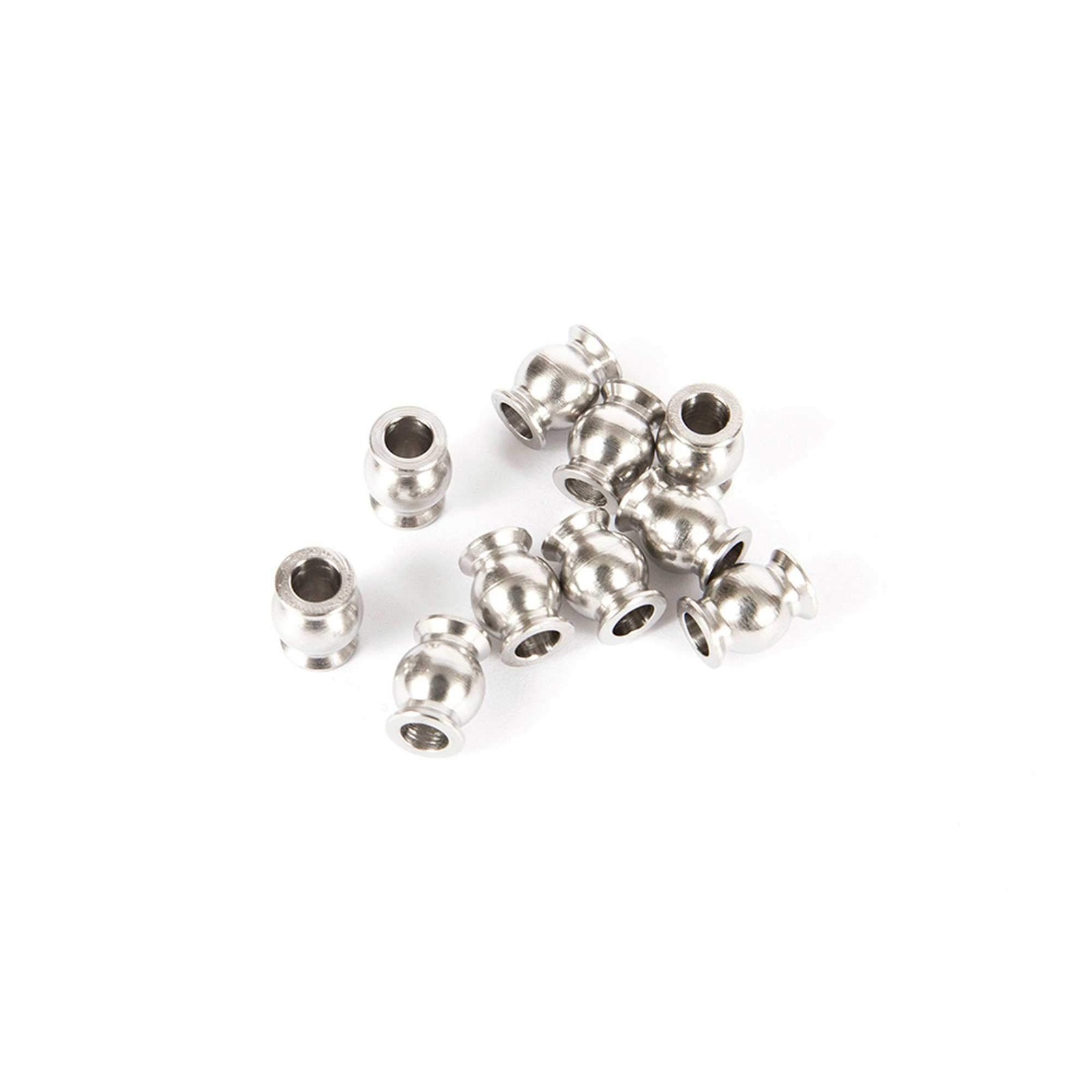 10 PCS Stainless Steel 7.5mm Suspension Pivot Ball for Axial AXI234004