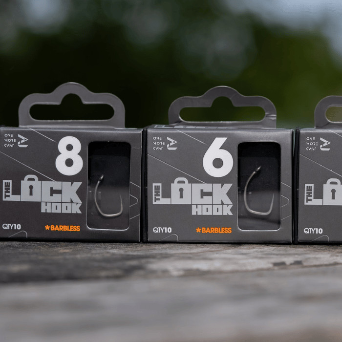 One More Cast Lock Hook – Ultra Sharp, Secure Hold, Carp Terminal Tackle