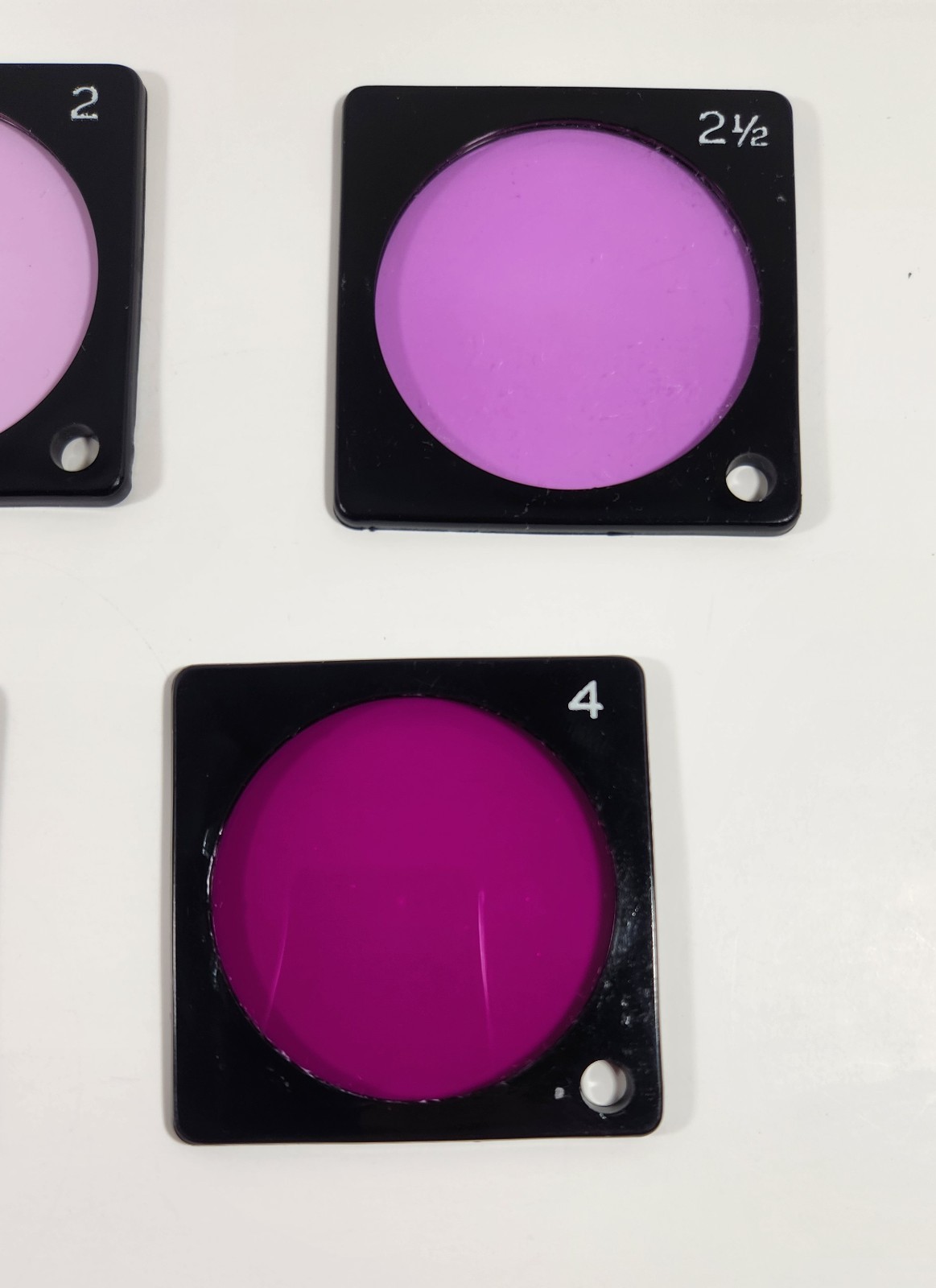 LOT OF 7 FILTER ILLUMINATOR OPTICS