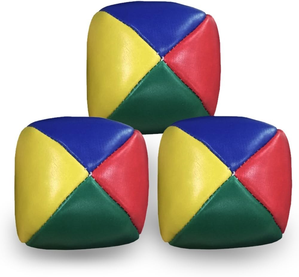 Juggling Balls Set 3 Packs, Durable Soft Balls for Beginners Adults