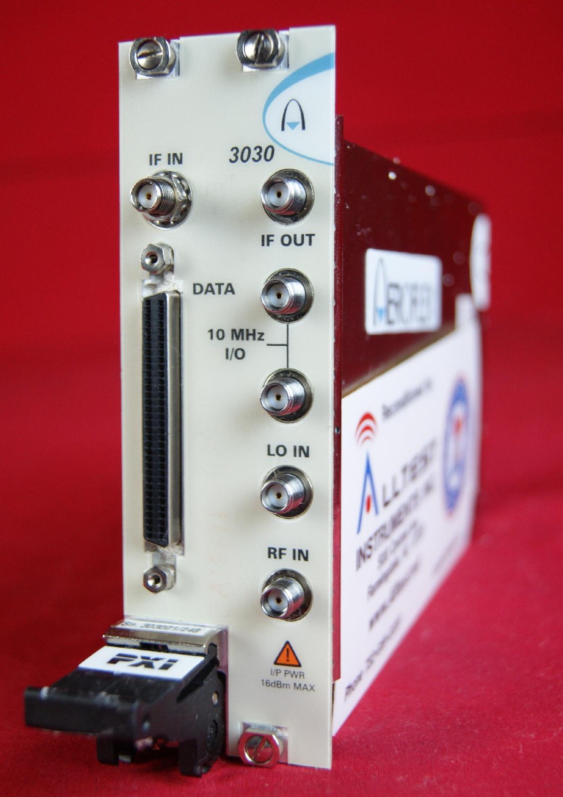 Aeroflex PXI- 3030 303001248 RF  Digitizer 330MHz to 3GHz Wide 30MHz digitized