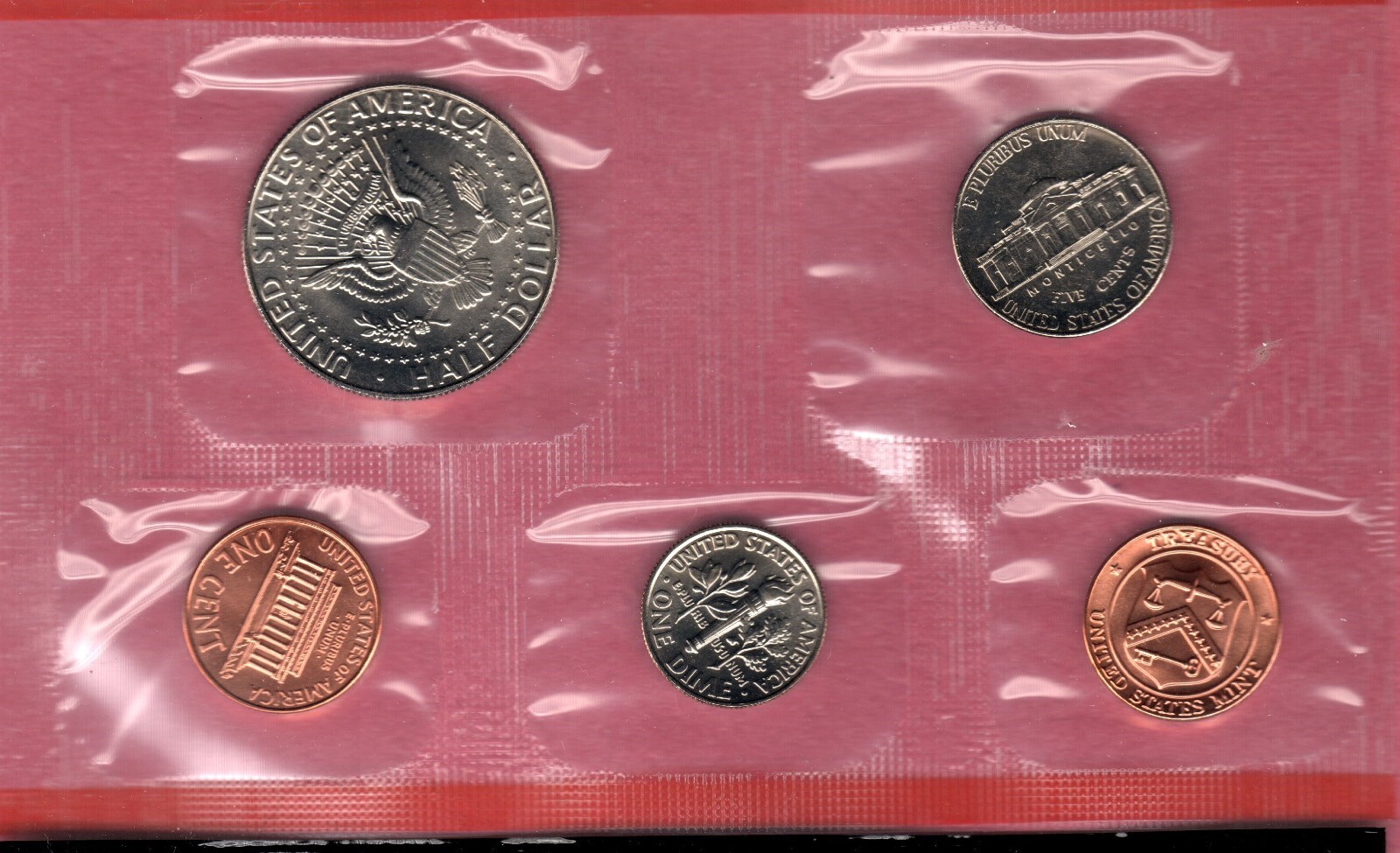 1999 U.S. MINT UNCIRCULTED COIN SET ACTUAL SET #b172
