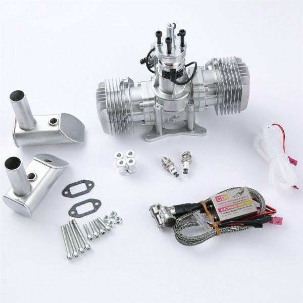 RCGF STINGER 70cc Twin Gas Two Stroke RC Remote Control Airplane Engine