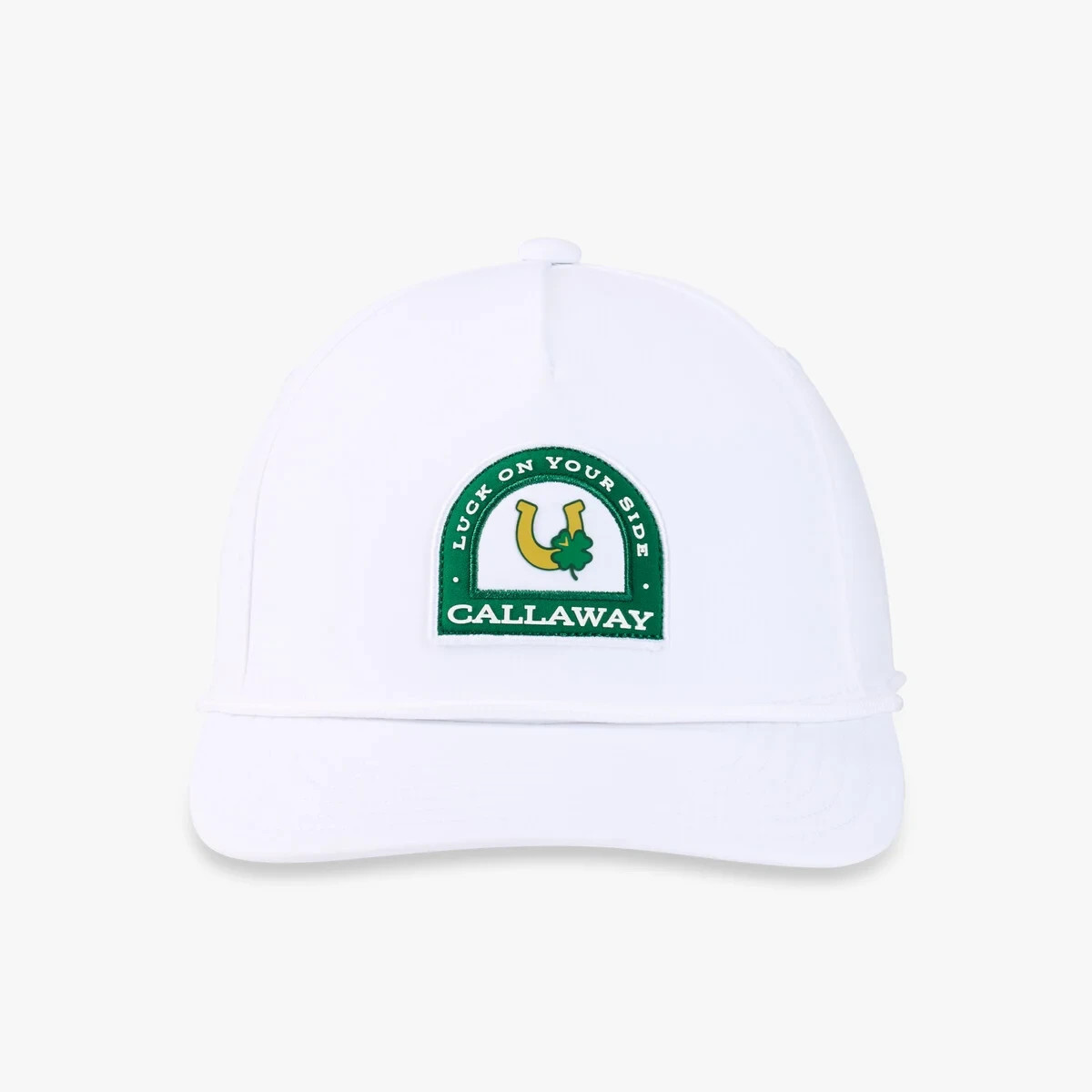 Callaway Performance Lucky Rope Snapback Golf Cap Hat NEW White