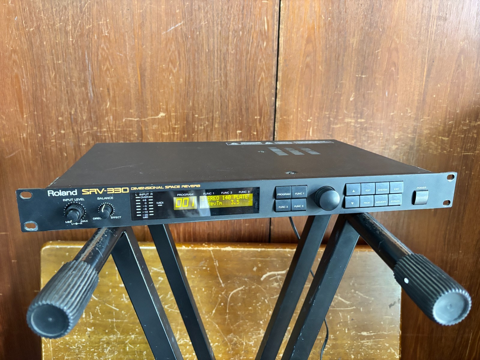Roland SRV-330 SRV 330 Dimensional Space Reverb New internal battery