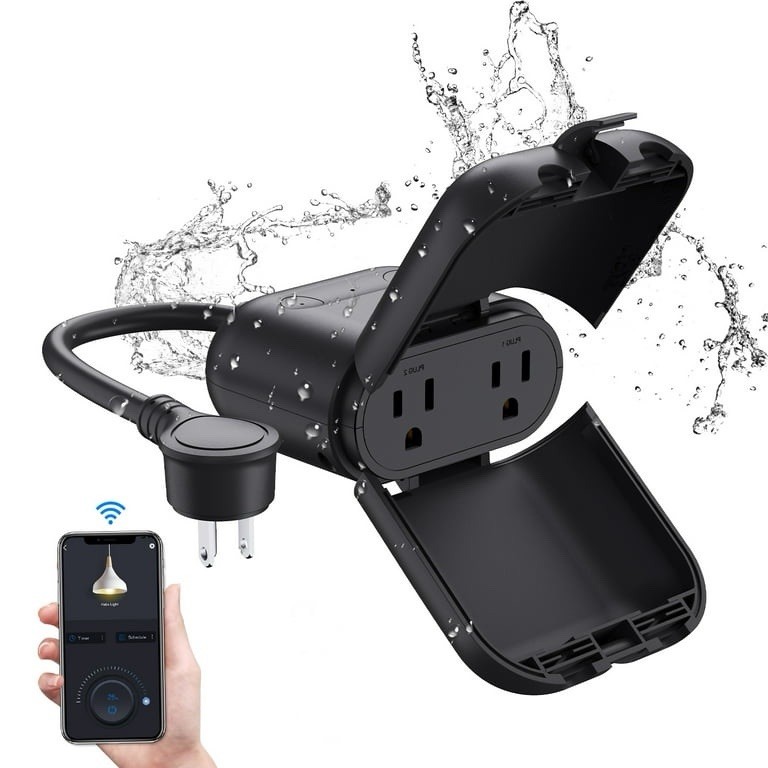 ELEGRP PQR20 Smart Wi-Fi Outdoor Plug Brand New Open Box in Original Packaging