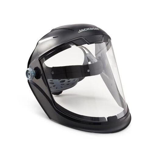 Lightweight MAXVIEW Premium Face Shield - Mask with 370 Speed Dial Uncoated