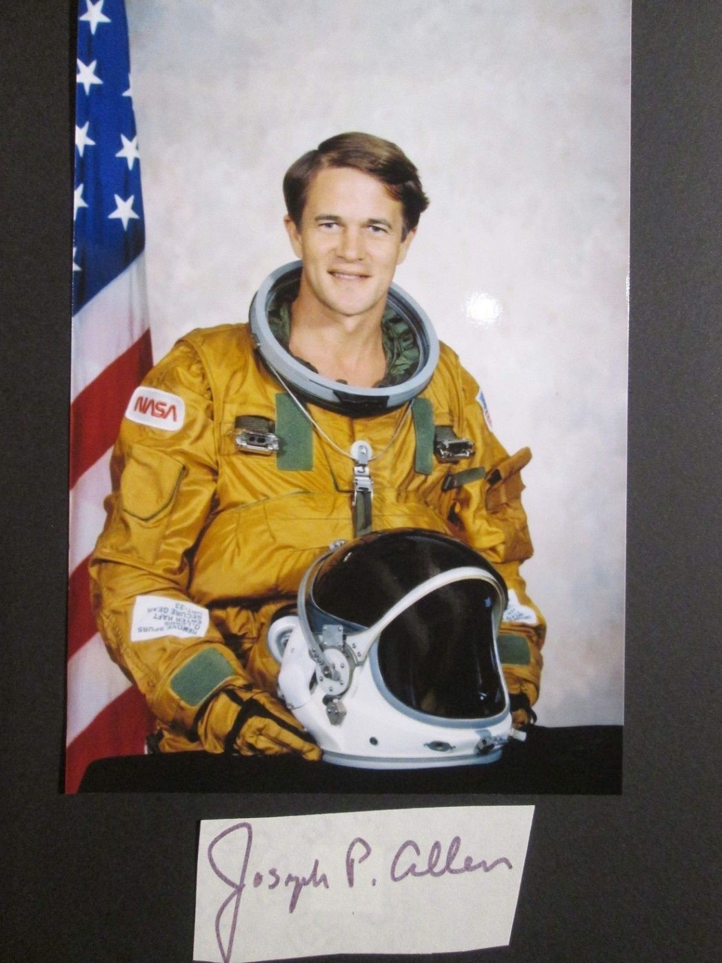 Original Autograph Joseph Percival ?Joe? Allen IV Astronaut /// Autograph Auto