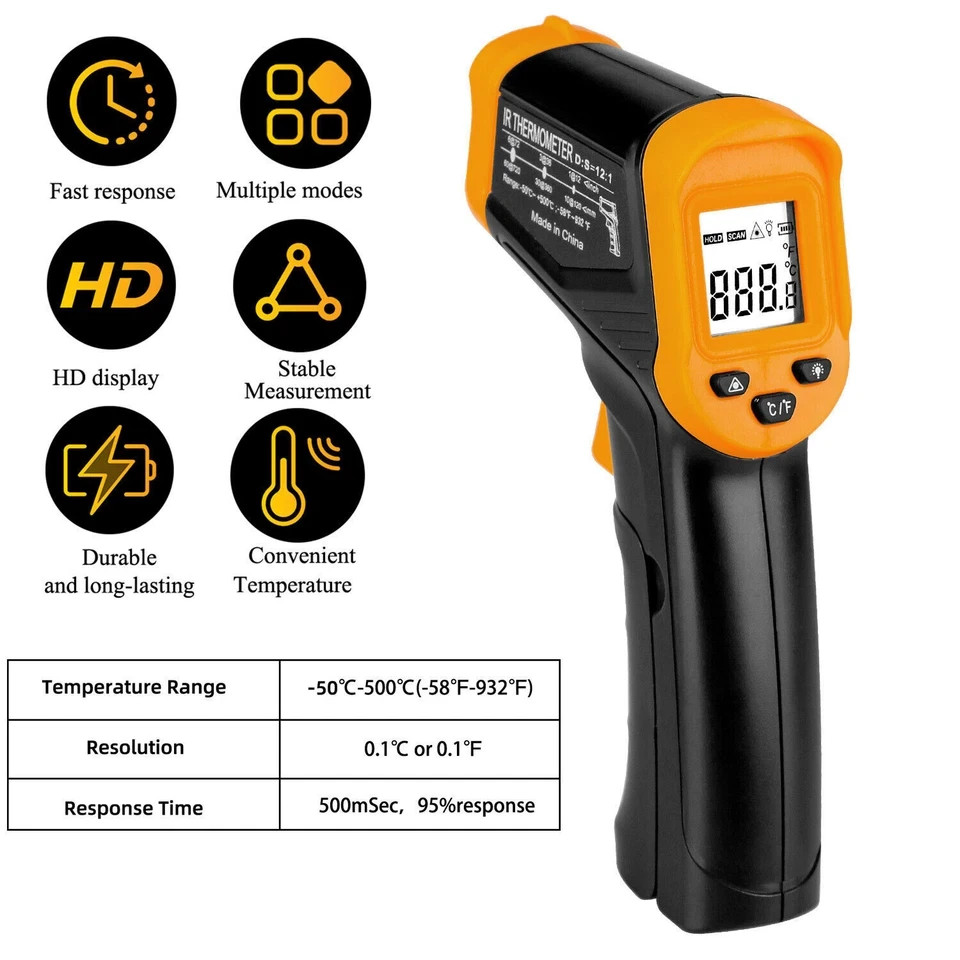 Klein Tools IR5 Dual Laser Infrared Thermometer