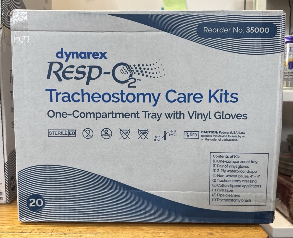 Tracheostomy Care Kit - basic - by Dynarex / RESP-O2 - Case Of 20