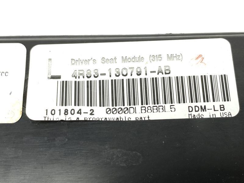 Left Driver Side Front Seat Control Module Fits 2005-2008 Jaguar S Type 79194