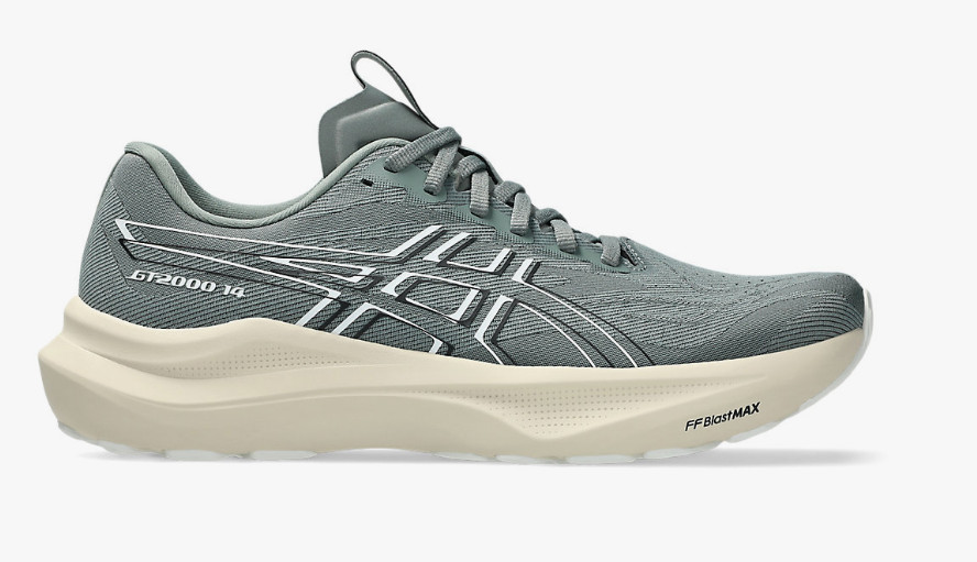 ASICS® (Men's 9 M) GT-2000™ 14 Running Shoes in Monument/White - $140