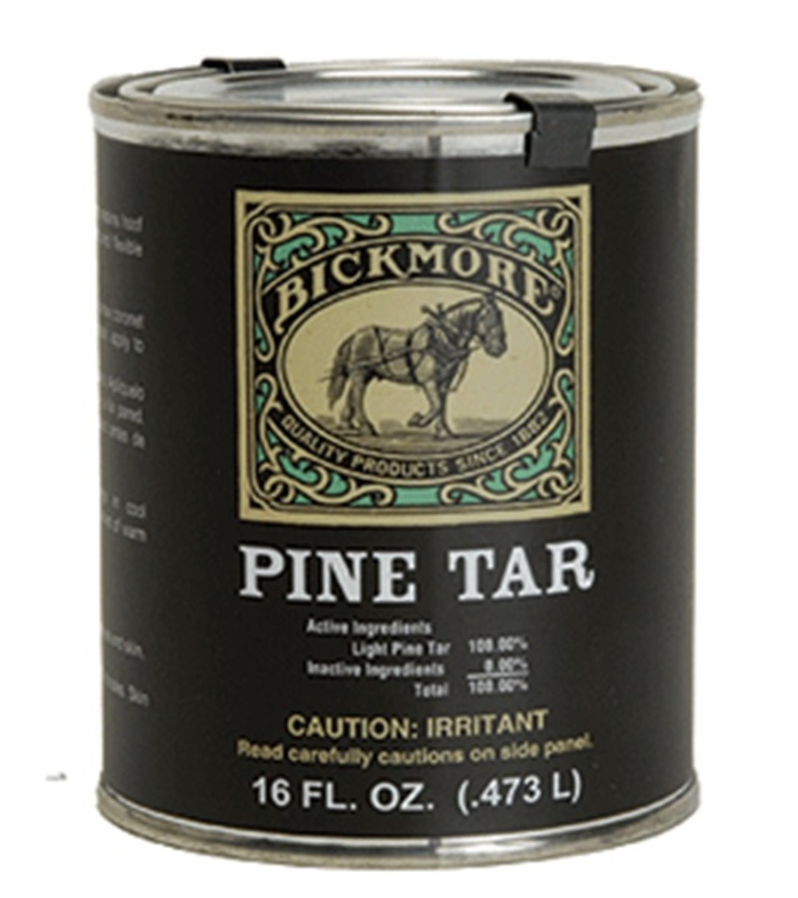 Bickmore Pine Tar 16 oz Horse Hoof Cattle Dehorn Trees Garden 100% Pure Pine Tar