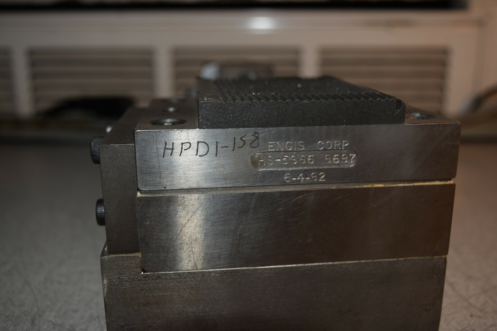 Engic Corp. Grinding Fixture HS-5866