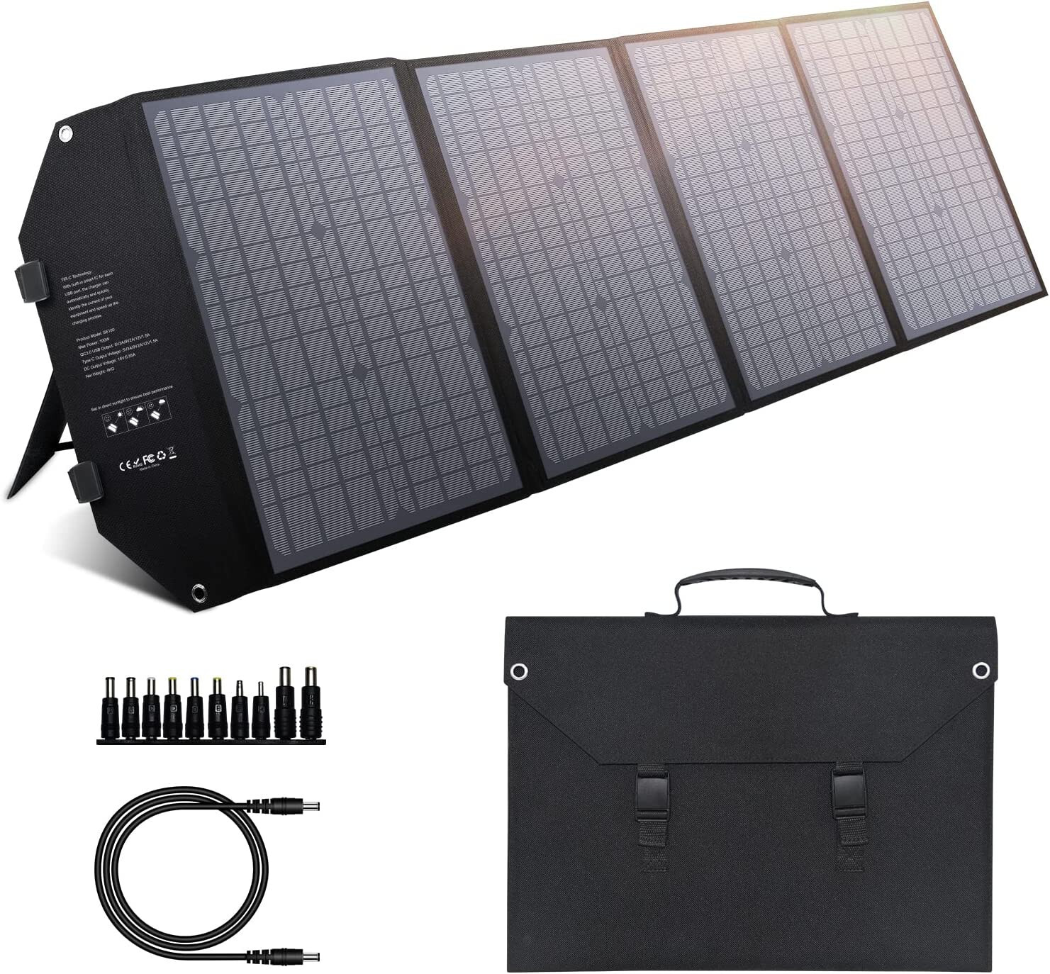Solar Generator 300W Green + Solar Panels