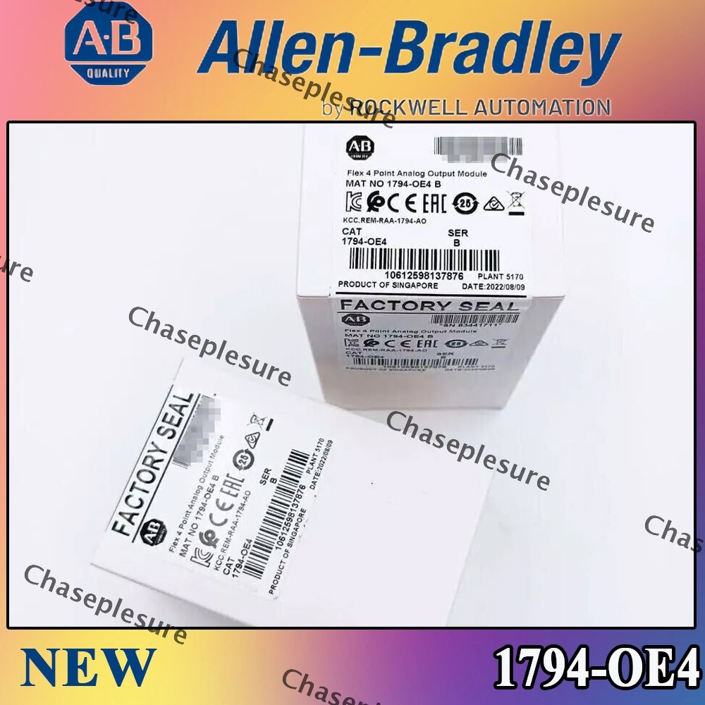 Factory Sealed AB 1794-OE4 Flex 4 Point Analog Output Module Free Shipping