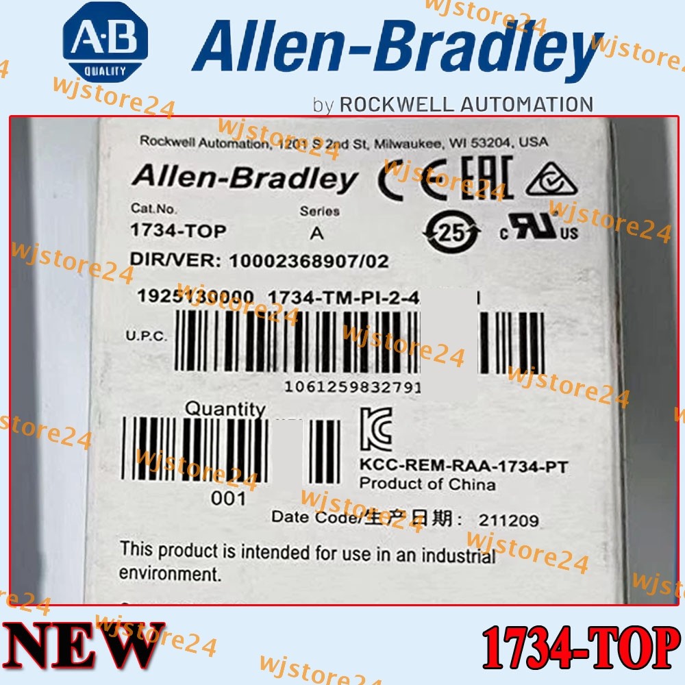 New AB 1734-TOP POINT I/O Terminal Base Free Ship US Stock AB 1734TOP