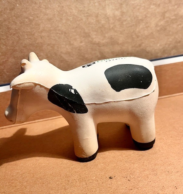 Vintage Gateway Computer Cow Shape Stress Ball