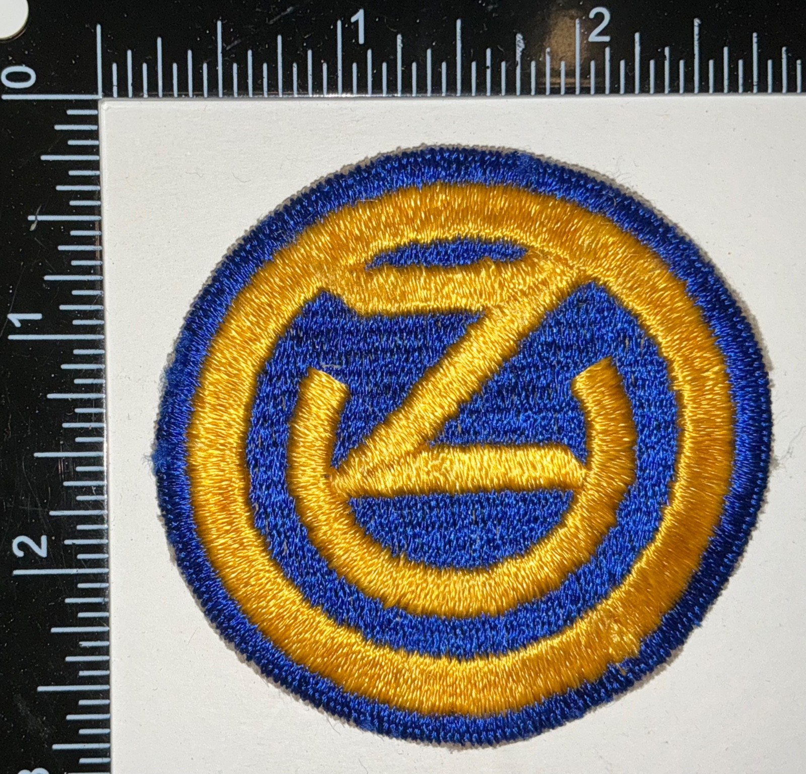WWII US Army 102nd Ozark Infantry Division Patch