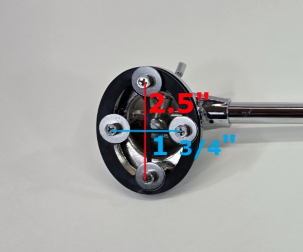 Ludwig Element / Breakbeats Bass Drum Spur Leg Complete Assembly -Right Side