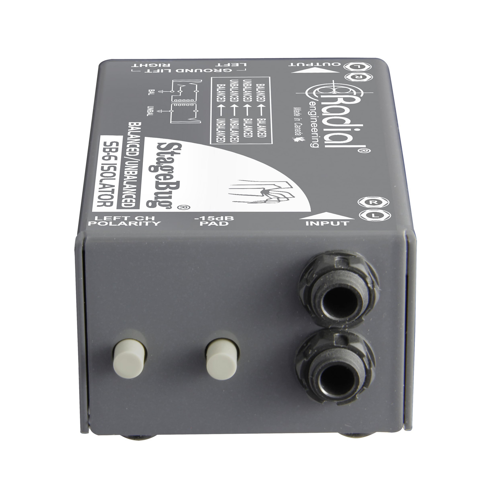 Radial StageBug SB-6 Stereo Signal Isolator