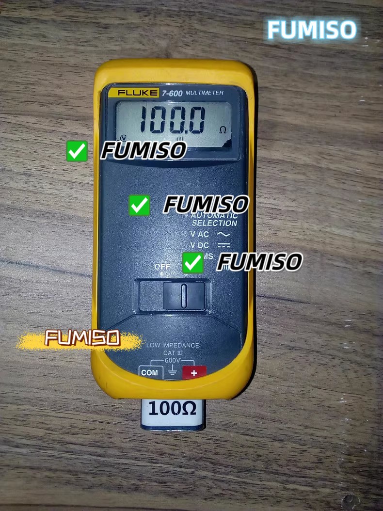 Fluke 7-600 Electrical Tester Meter Multimeter Very Clean_