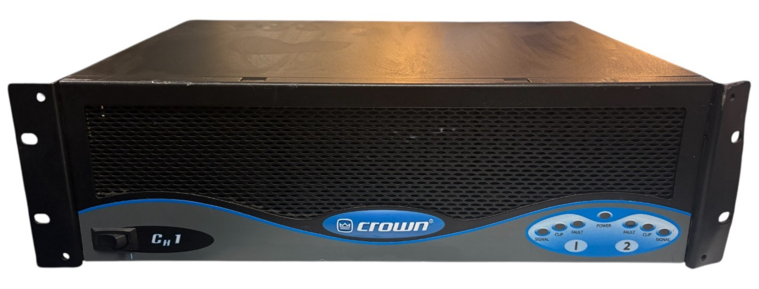 CROWN CH1 Contractor Series Commercial 2CH Power Amplifier 275w/CH