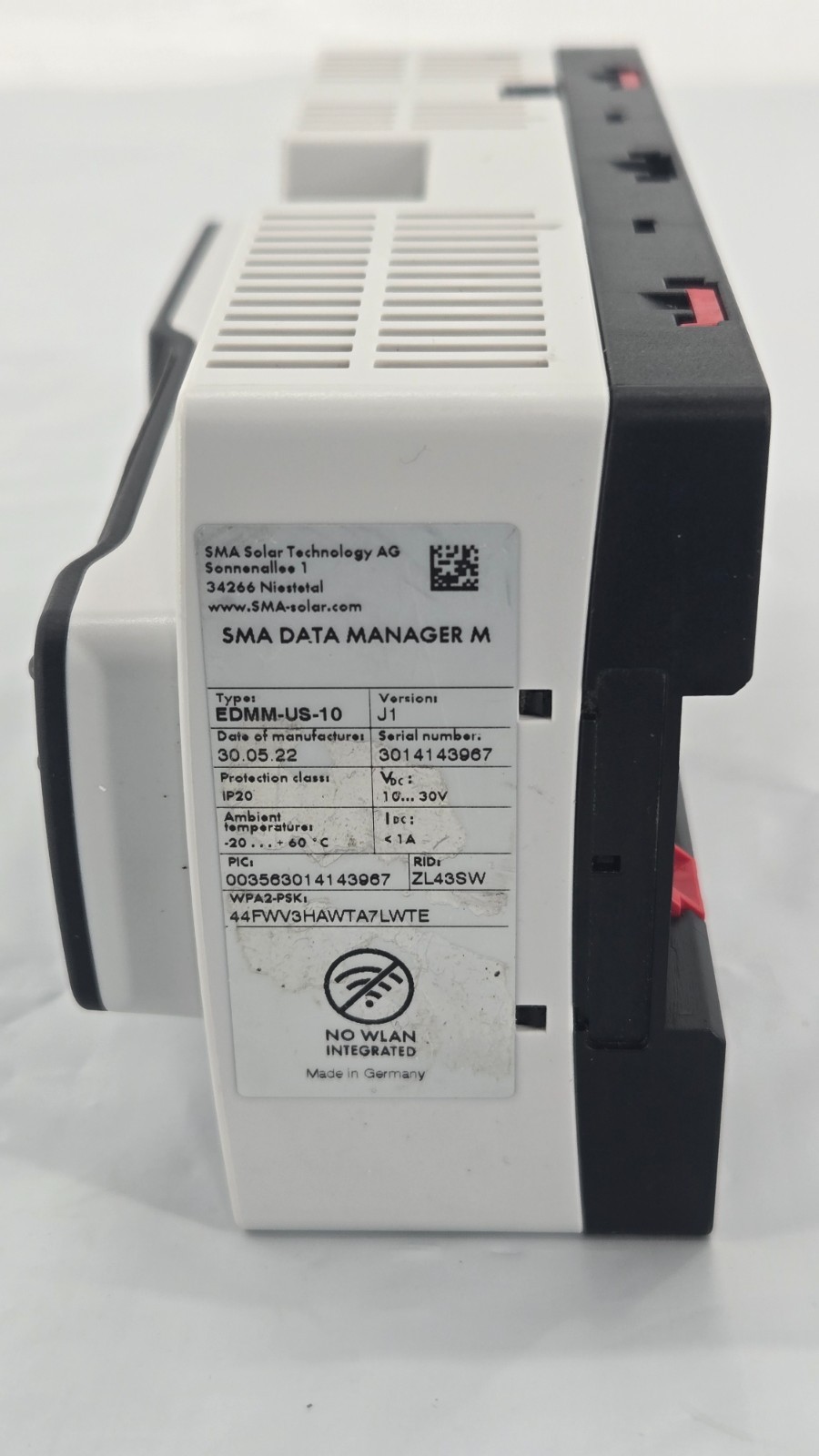 SMA EDMM-US-10 Data Manager M