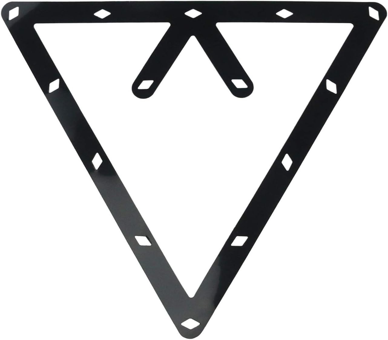 6PCS Billiards Triangle Cue Racks - Stylish Magic Ball Holder Set in Black