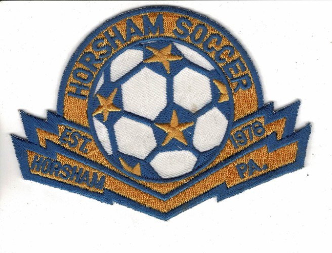 Vintage Horsham Soccer Club Association Patch Ambler PA