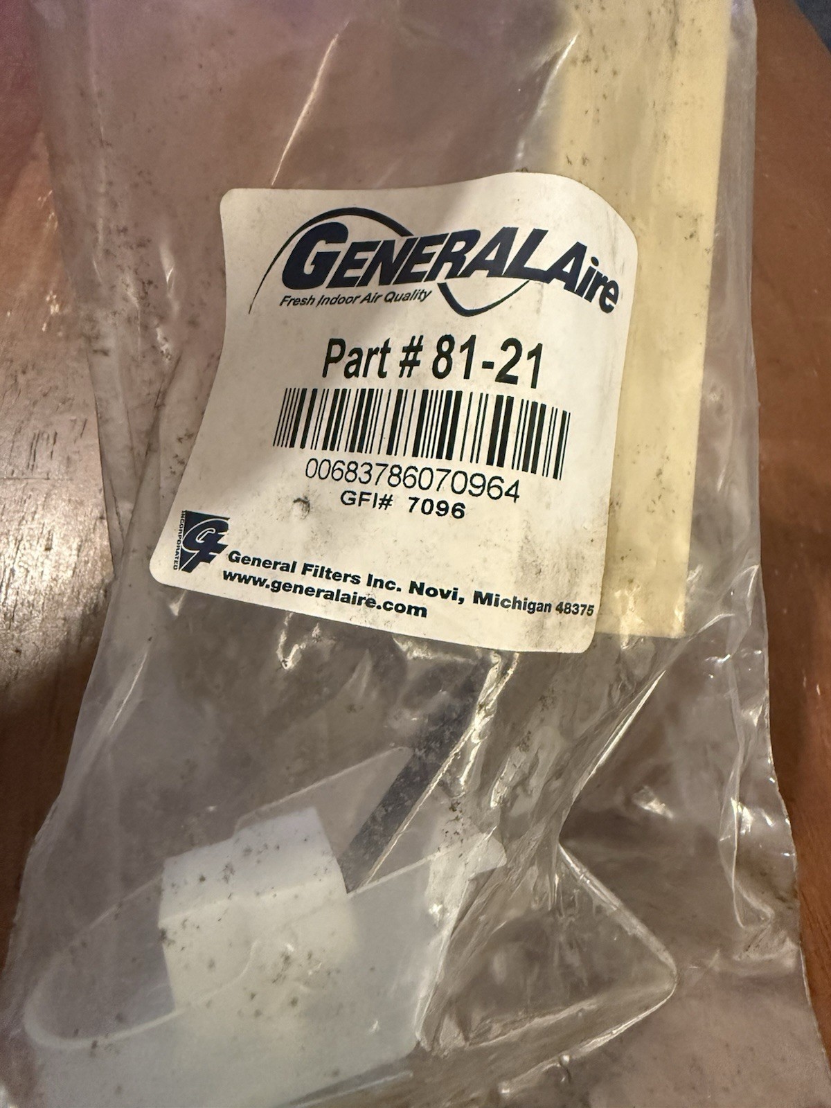 General Aire 81-21 Float Valve Assembly