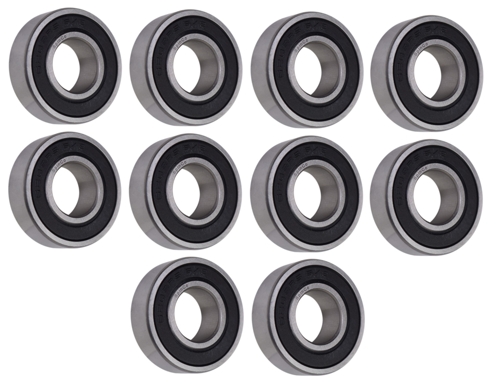 (10 Each) 6202-2RS-5/8 6202LLU10 202PP10 Sealed Radial Ball Bearing 0.625"X35X11